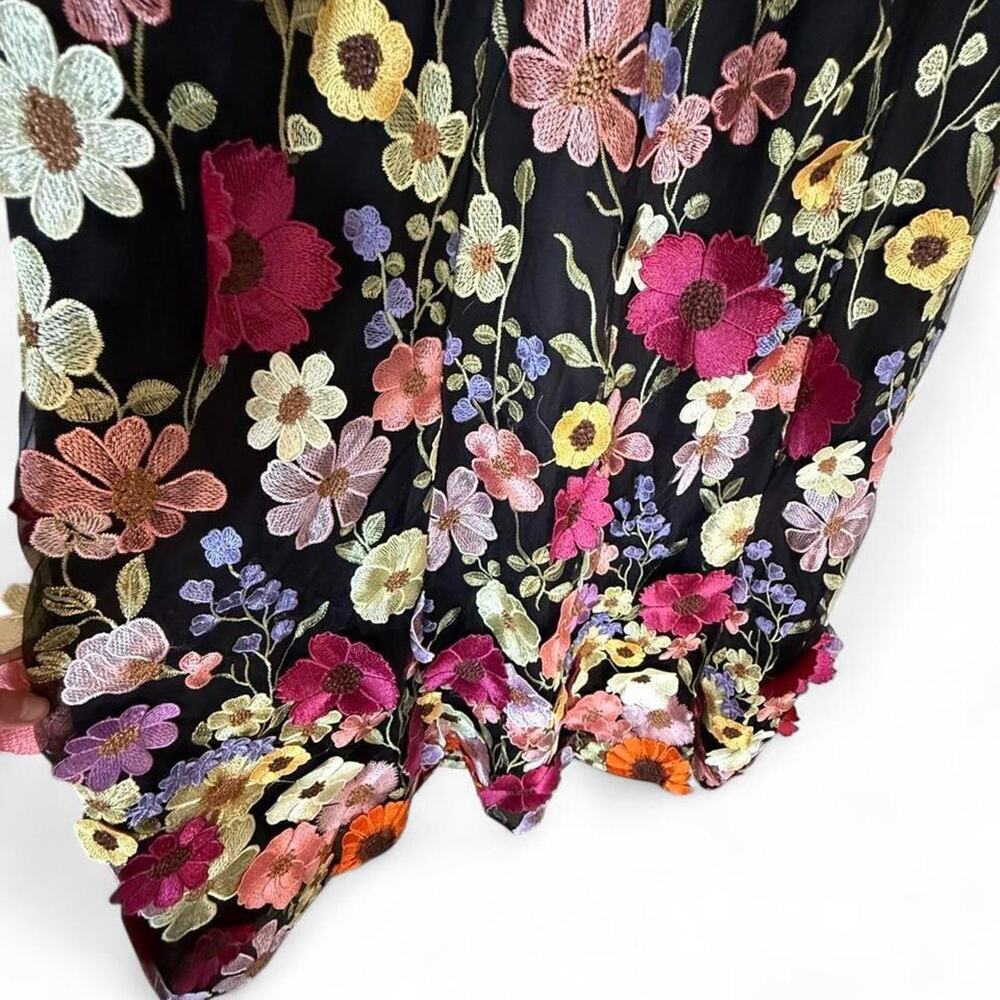Lulus Thriving Poise lBack 3d Floral, XL juniors - Picture 4 of 6